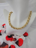 Gargantilla Oro Laminado 14K para Mujer – Cadena Trenzada Elegante